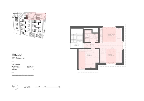 Erstvermietung – Exklusive Dachwohnung an sonniger und zentraler Lage in Schmerikon 5