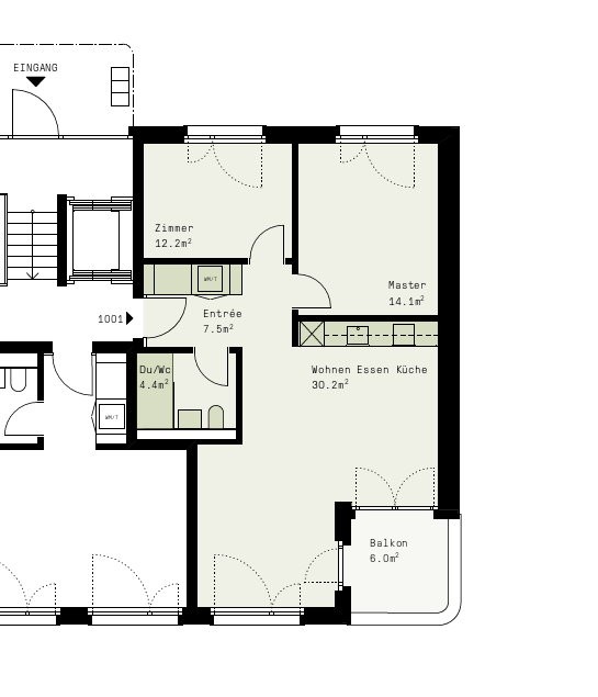 Topmoderne Wohnung in Zürich-Oerlikon 8