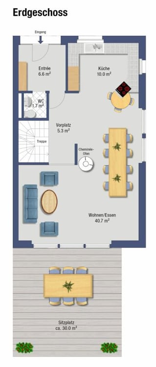 6.5 - Zimmer Doppelhaushälfte in Gibswil 16