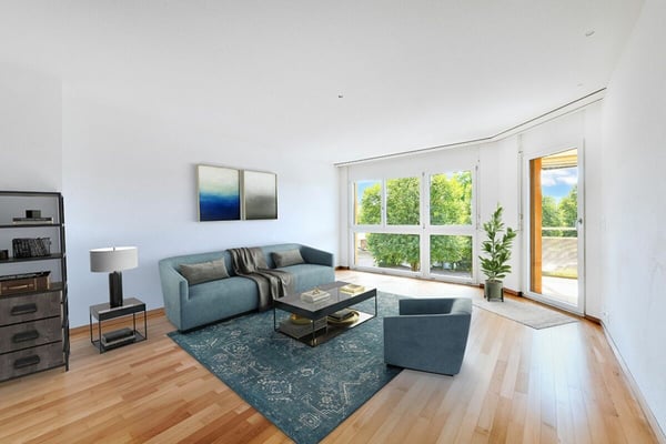 Gepflegte 4.5-Zi. Eigentumswohnung an idealer Lage mit grossem Balkon 2