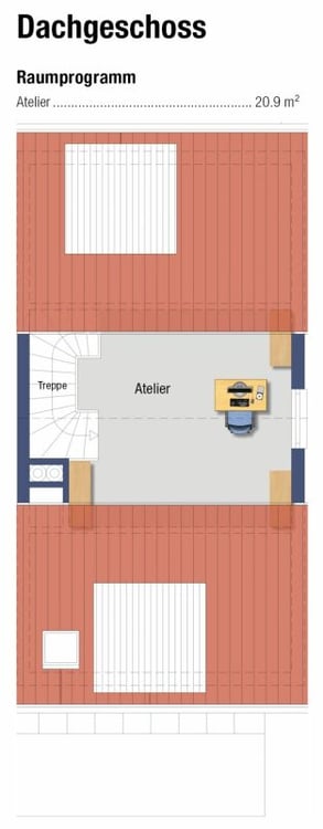 5.5-Zimmer Dreigeschoss-Maisonettewohnung an ruhiger, familienfreundlicher Lage in Gossau ZH 20