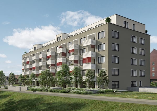 moderne und grosszügige Wohnung im Zentrum von Dübendorf zu vermieten.