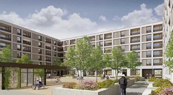 Edle, moderne 3.5 Zi. Wohnung im Herzen des Glattparks - ruhige Lage