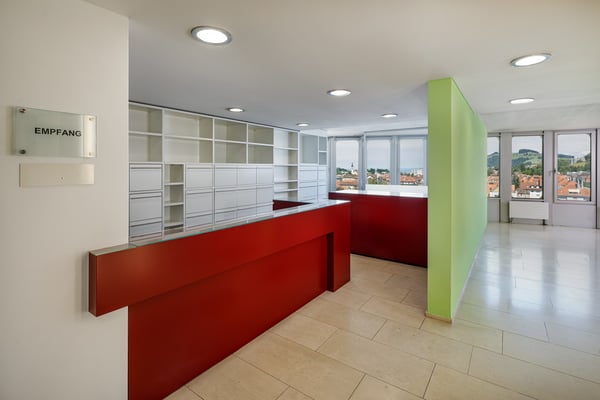 Ihr Büro oder Praxis mit Sicht über St. Gallen 2