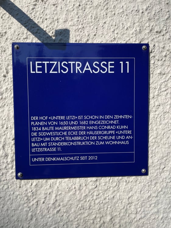 Einmaliges Bijou mitten im Herzen von Zürich 15