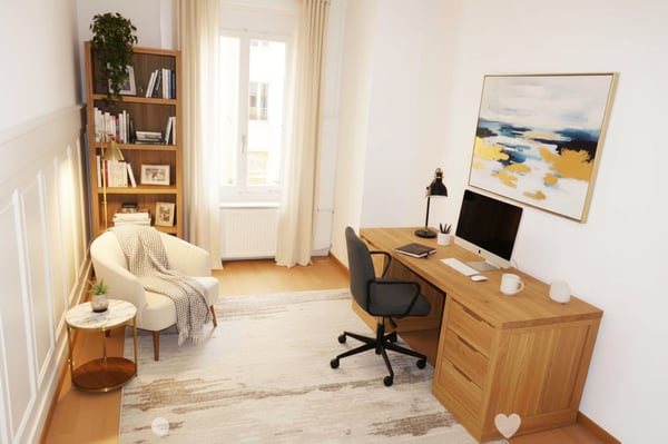 Neuwertige unmöblierte 3.5 Zimmerwohnung zentral in Biel 2