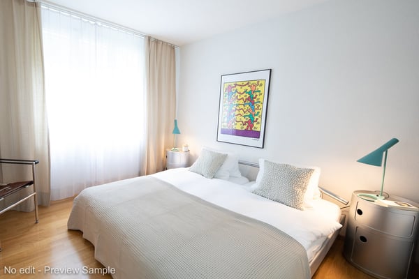 Spacious modern furnished 1-bedroom apartment with balcony and weekly cleaning service for rent 3