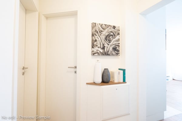 Spacious modern furnished 1-bedroom apartment with balcony and weekly cleaning service for rent 5