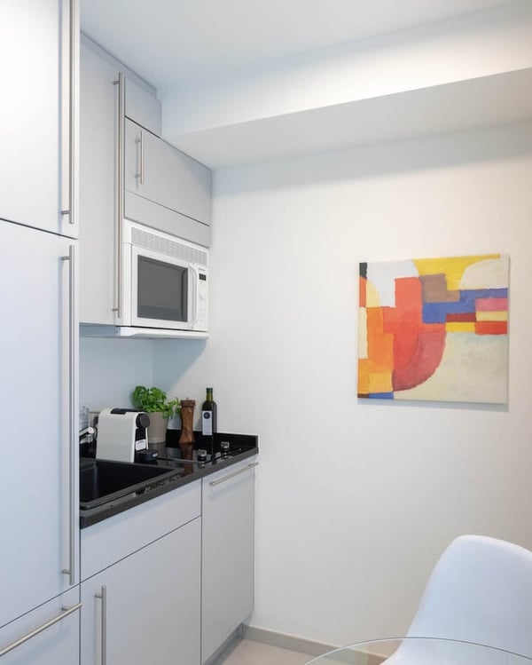 Central Furnished Studio Apartment in Zurich – Short Term with Cleaning 2