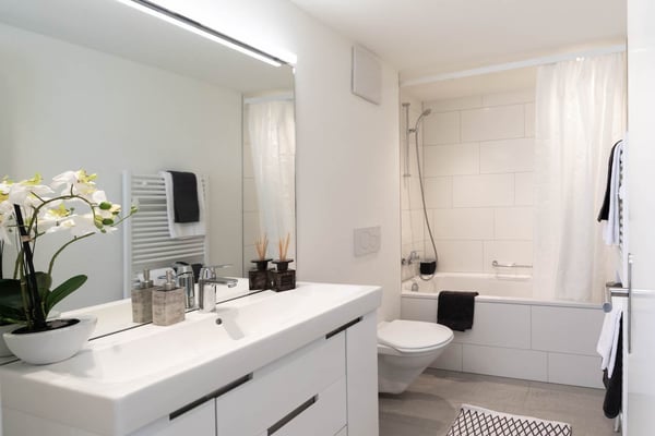 Modern Furnished 2-Room Penthouse Apartment with Balcony in Zürich Wiedikon 4