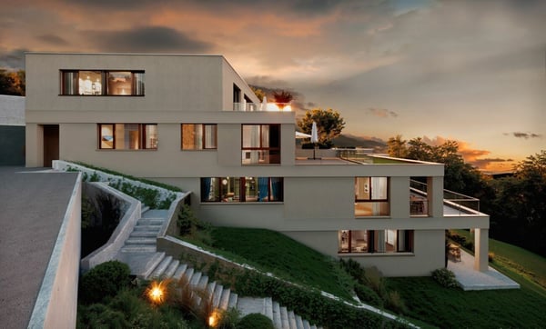 Wohnen für höchste Ansprüche - Attika Terrassenhaus mit atemberaubender Alpensicht 4