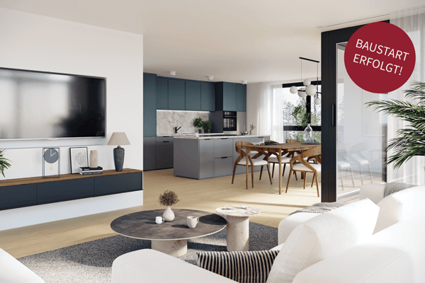 Wohnen für höchste Ansprüche - 3.5 Terrassenwohnung mit atemberaubender Alpensicht 1