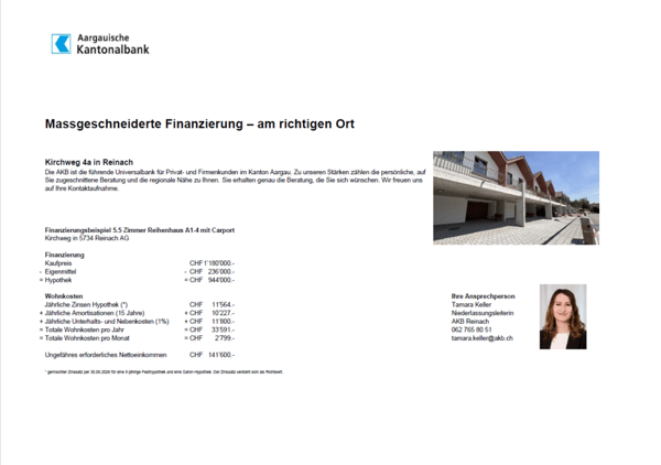 Reihenhaus mit Wohlfühlcharakter in Reinach 2