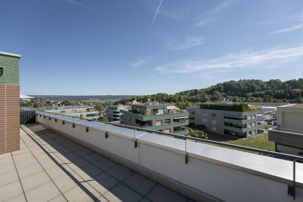 Attikawohnung mit 120 m² Terrasse und unverbautem Blick auf Wald und Weite 9