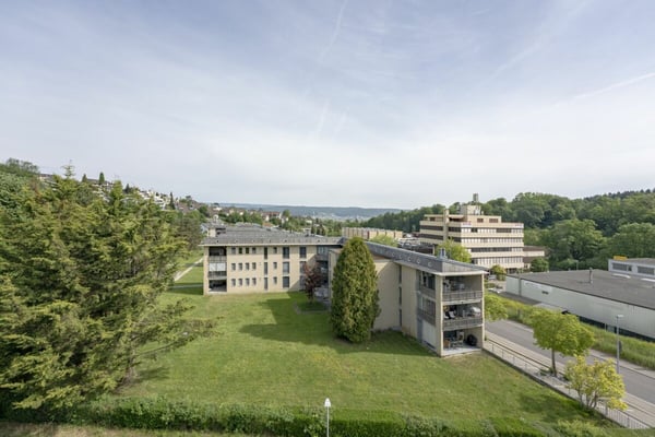Attikawohnung mit 120 m² Terrasse und unverbautem Blick auf Wald und Weite 10