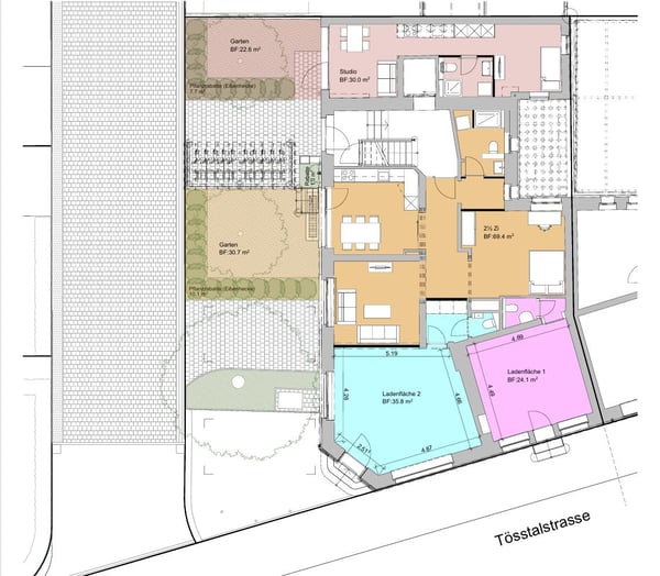 2.5 Zimmerwohnung in Winterthur 13