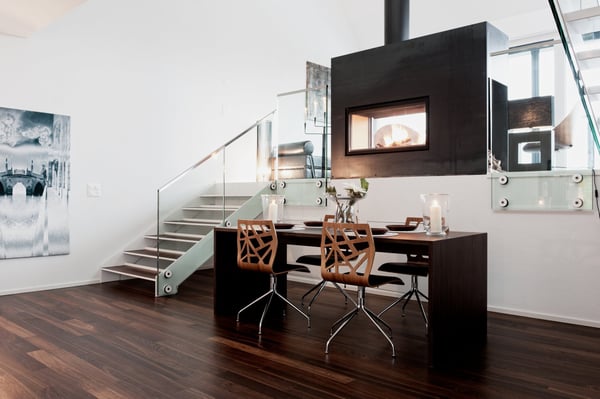 Traumhaftes Wohnen mit luxuriösem Ausbau! 1 grosses Schlafzimmer im OG, Rest offen gestaltet 4