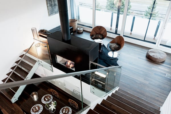 Traumhaftes Wohnen mit luxuriösem Ausbau! 1 grosses Schlafzimmer im OG, Rest offen gestaltet 7