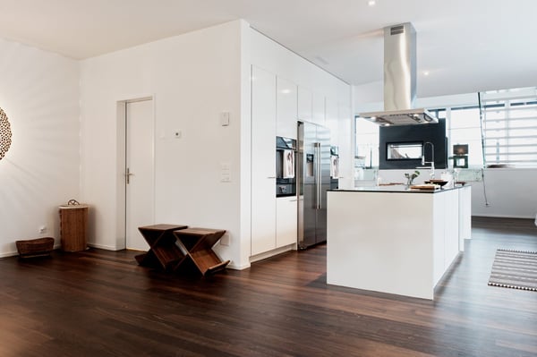 Traumhaftes Wohnen mit luxuriösem Ausbau! 1 grosses Schlafzimmer im OG, Rest offen gestaltet 3