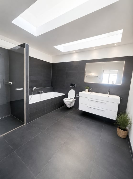Traumhaftes Wohnen mit luxuriösem Ausbau! 1 grosses Schlafzimmer im OG, Rest offen gestaltet 9