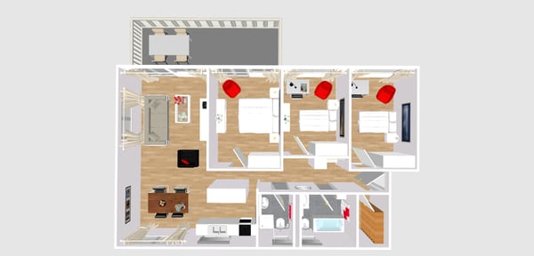 Family Apartments – Zürich Dübendorf 12