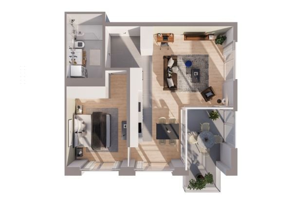 New apartments in the heart of Zurich-Oerlikon 10