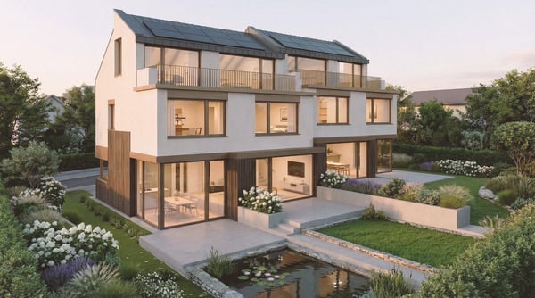 6.5-Zimmer Doppelhaus mit Garten und Alpenblick in Wettswil 2