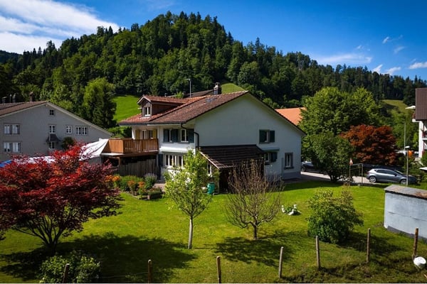 Gepflegtes Flarzhaus mit Landparzelle 4