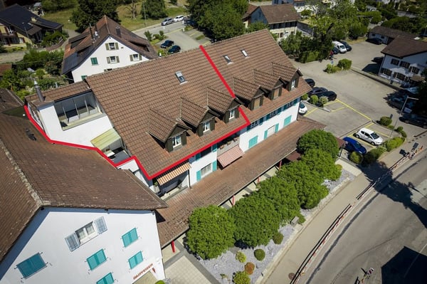 Mitten im Zentrum! Gepflegte Dach-Maisonette-Wohnung 3