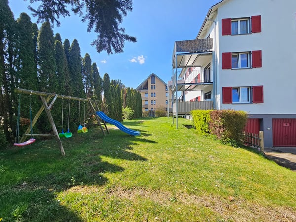 Charmante 1.5-Zimmerwohnung mit Garten in Ramsen ! 2