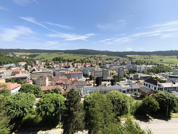 Appartement entièrement repeint lumineux de 3 pièces avec vue, au 4ème étage à Le Locle 26