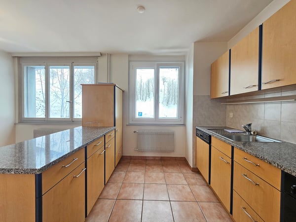 Appartement entièrement repeint lumineux de 3 pièces avec vue, au 4ème étage à Le Locle 5