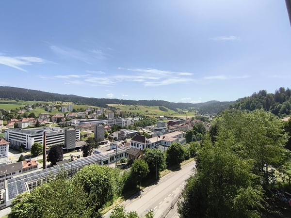 Appartement entièrement repeint lumineux de 3 pièces avec vue, au 4ème étage à Le Locle 27