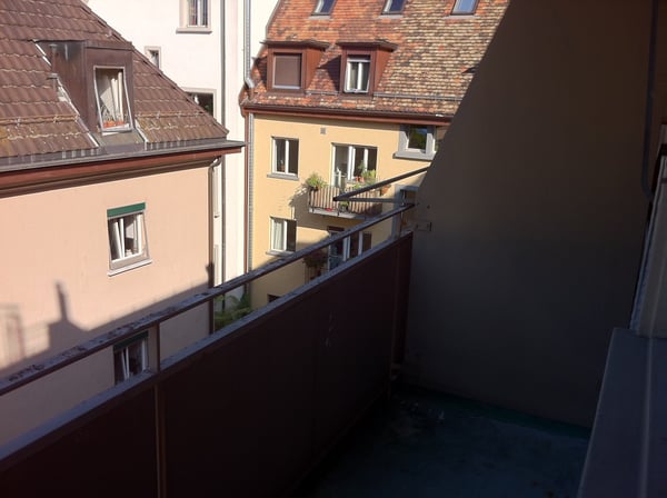 Befristete Wohnung an der Zurlindenstrasse 5 zu vermieten. 8