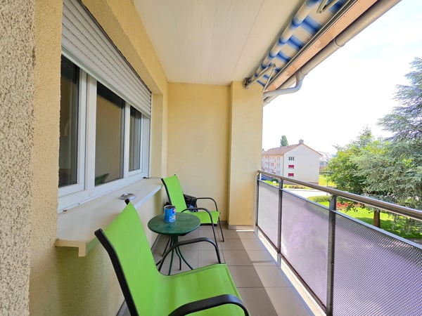 Gemütliche 3-Zimmer-Wohnung mit Balkon und schöner Aussicht in Bettlach 16
