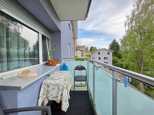 Gemütliche 3.5-Zimmerwohnung mit liebvollem Charme mit Balkon! 12