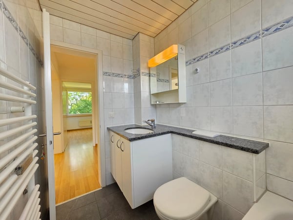 Gemütliche 4-Zimmer-Wohnung mit Balkon und Aussicht auf die Emme! 5