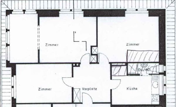 BEFRISTET BIS 31. März 2027: Charmante 3.5 Zimmer-Wohnung 6