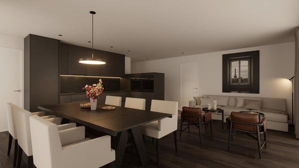 Moderne 4.5-Zimmer-Neubau-Wohnung mit Balkon in Dübendorf 2