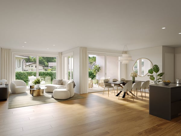 Letzte verfügbare Wohnung - 3.5 Zimmer Gartenwohnung an Toplage 3