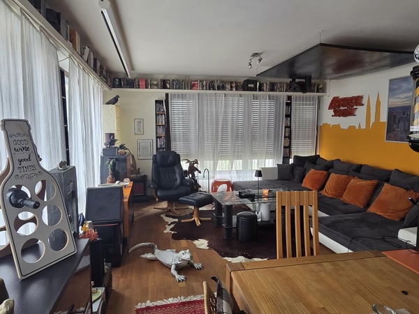 Charmante 3-Zimmer-Eigentumswohnung im Erdgeschoss in Basel 8