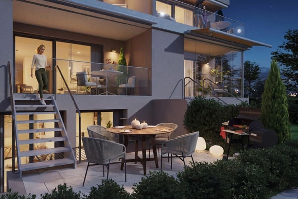 Neubauprojekt - Maisonette-Wohnung mit 5 1/2 Zimmern und Weitsicht an beliebter Lage im Leimental
