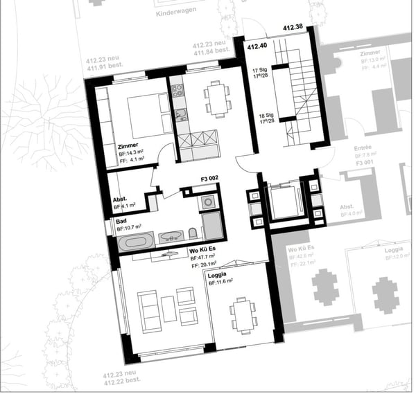 GROSSZÜGIGE WOHNUNG IN STAUFEN ZU VERMIETEN 10