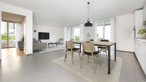 GROSSZÜGIGE ERDGESCHOSS - WOHNUNG 2