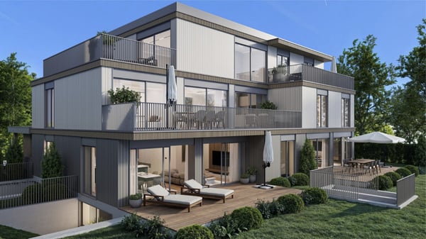 1.5 Zimmer Maisonette-Wohnung mit Garten an Top Lage - Baustart 1