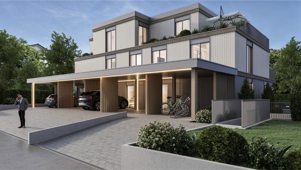 1.5 Zimmer Maisonette-Wohnung mit Garten an Top Lage - Baustart 2