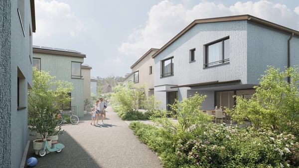 Neubauprojekt 24 DEFH + 1 EFH in Benzenschwil www.sonne-benzenschwil.ch 4