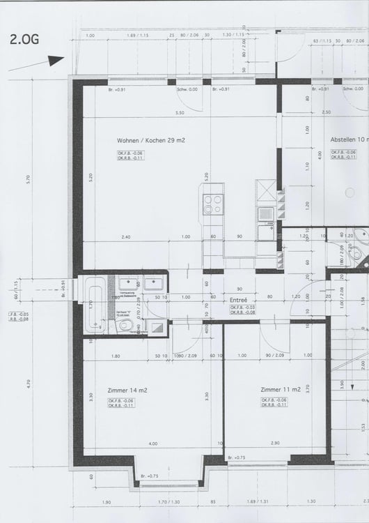 urbane neu renovierte 4 Zimmer Wohnung 11