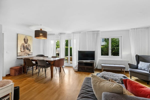 Wohnen mit Gartenidylle in Hergiswil - ruhig, sonnig und naturnah 2