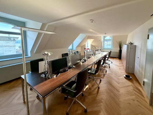 Coworking Arbeitsplatz im Shared Office ab 470 CHF/ Monat. Möbliert und sofort verfügbar. 1